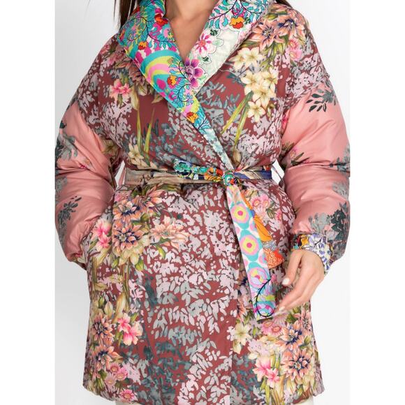 Johnny Was Alyssa Down Puffer Large NWT - Picture 4 of 15